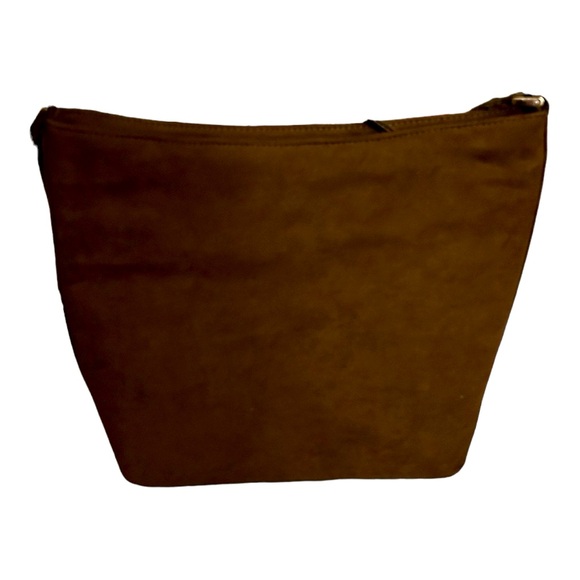 Liz & Co. color block bag in brown and green tones. NWT - Picture 2 of 3